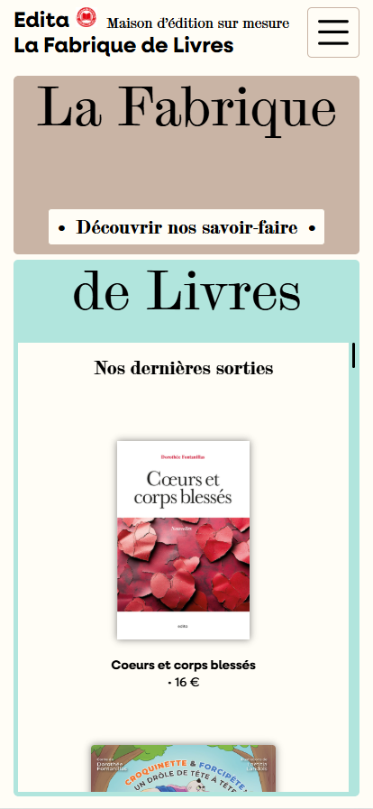 Image de présentation de La fabrique de Livres
