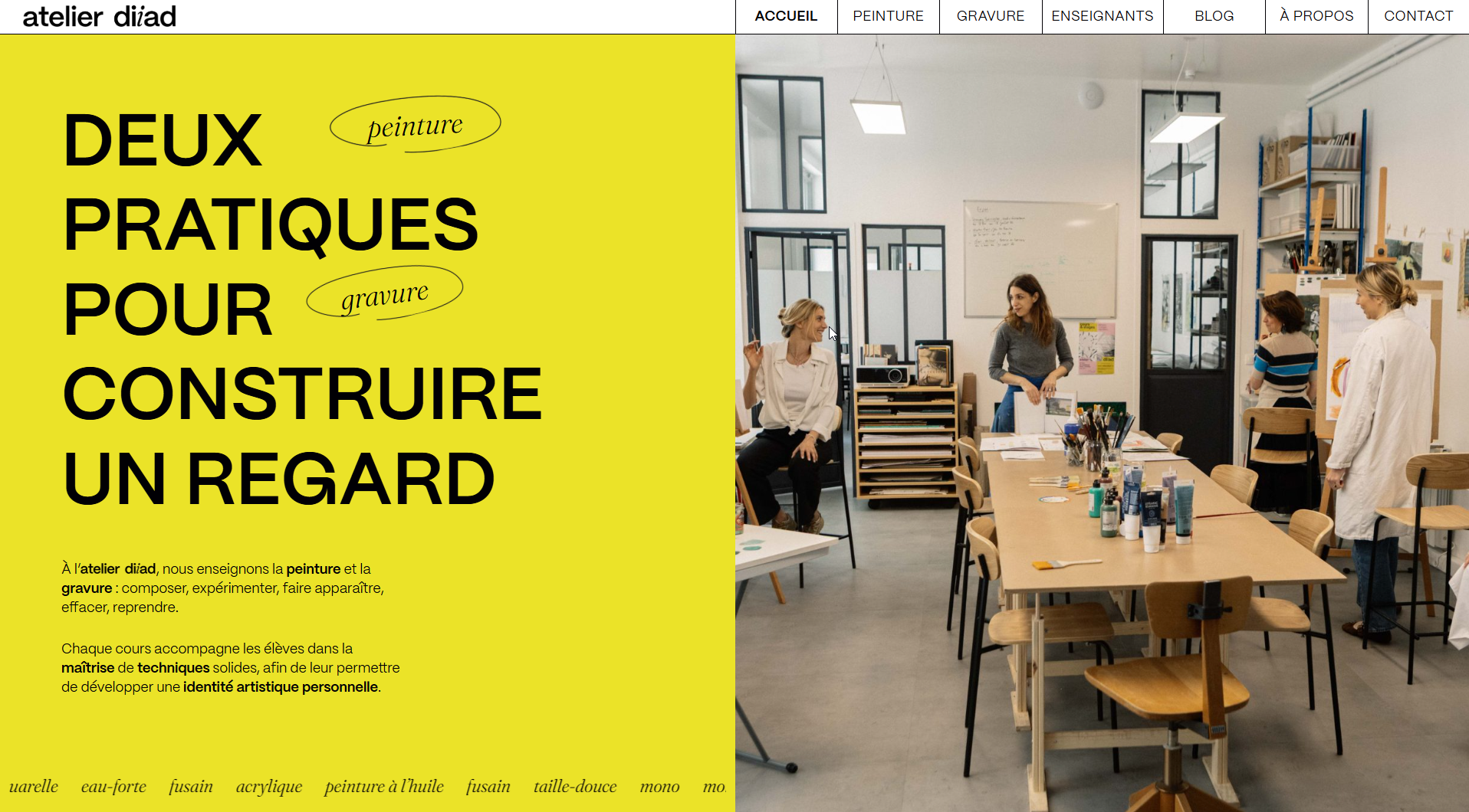 Image de présentation de Atelier Diiad, une collaboration avec Delphine Mistler